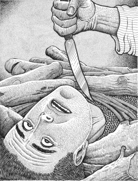 Abraham Raising the Knife Above Isaac