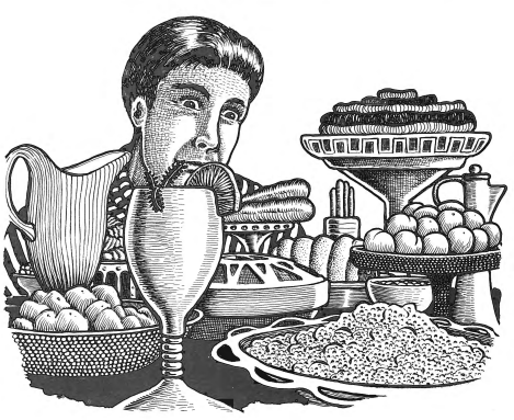 Benjamin's Wonder at the Feast Prepared for Him